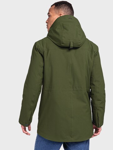 Schöffel Between-Seasons Parka 'Rotterdam' in Green