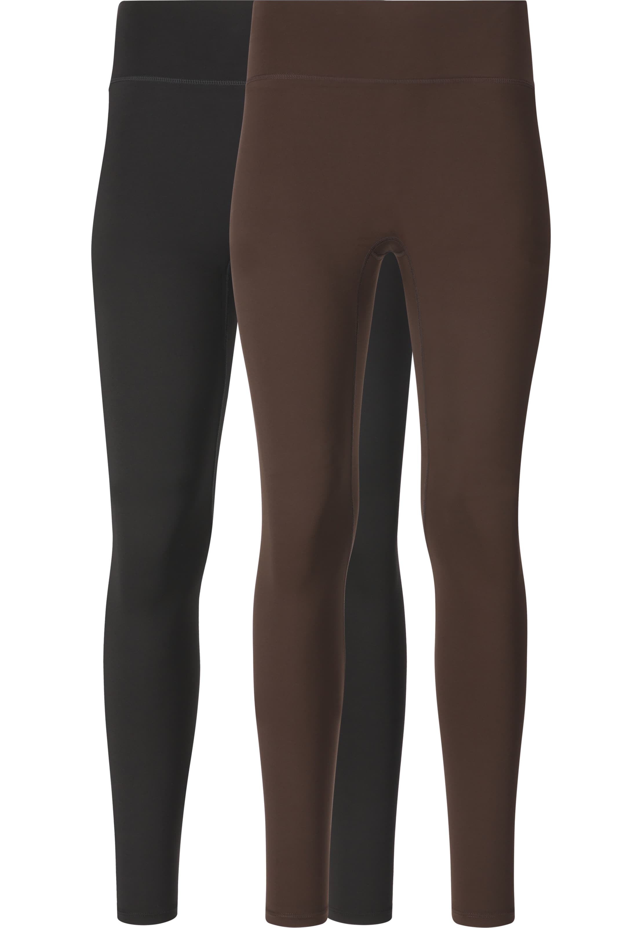 Athlecia Tights 'Blossom' in S in dunkelbraun, Produktansicht