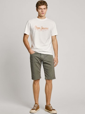 Pepe Jeans - Camiseta 'Dumas' en blanco