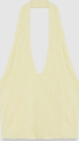 Dilvin Chemisier en S en jaune citron, Vue avec produit