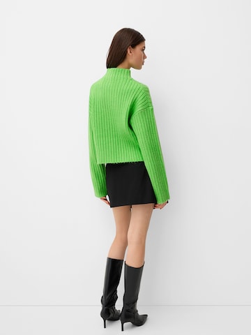 Bershka Sweater in Green