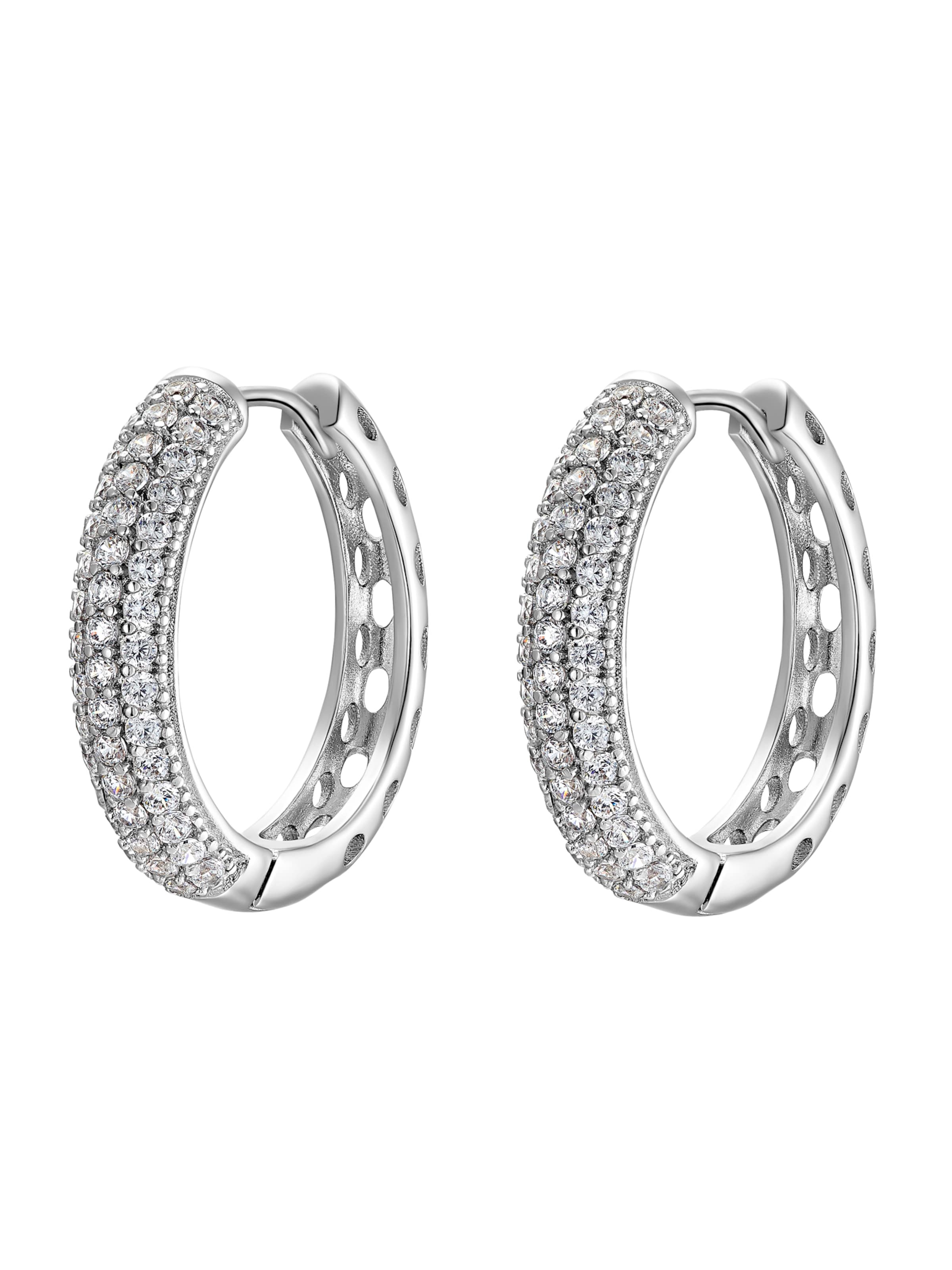 Heideman Earrings 'Charly' in Silver: front