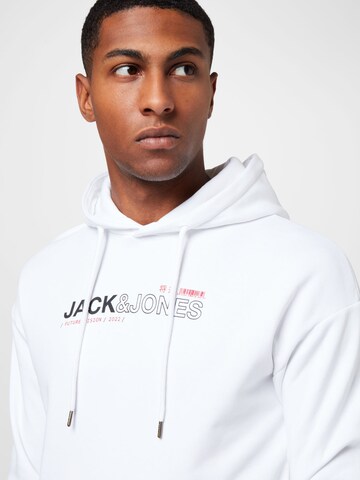 JACK & JONES Mikina 'VISION' – bílá