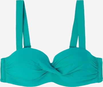 CALZEDONIA Bikini Top 'INDONESIA' in Green: front