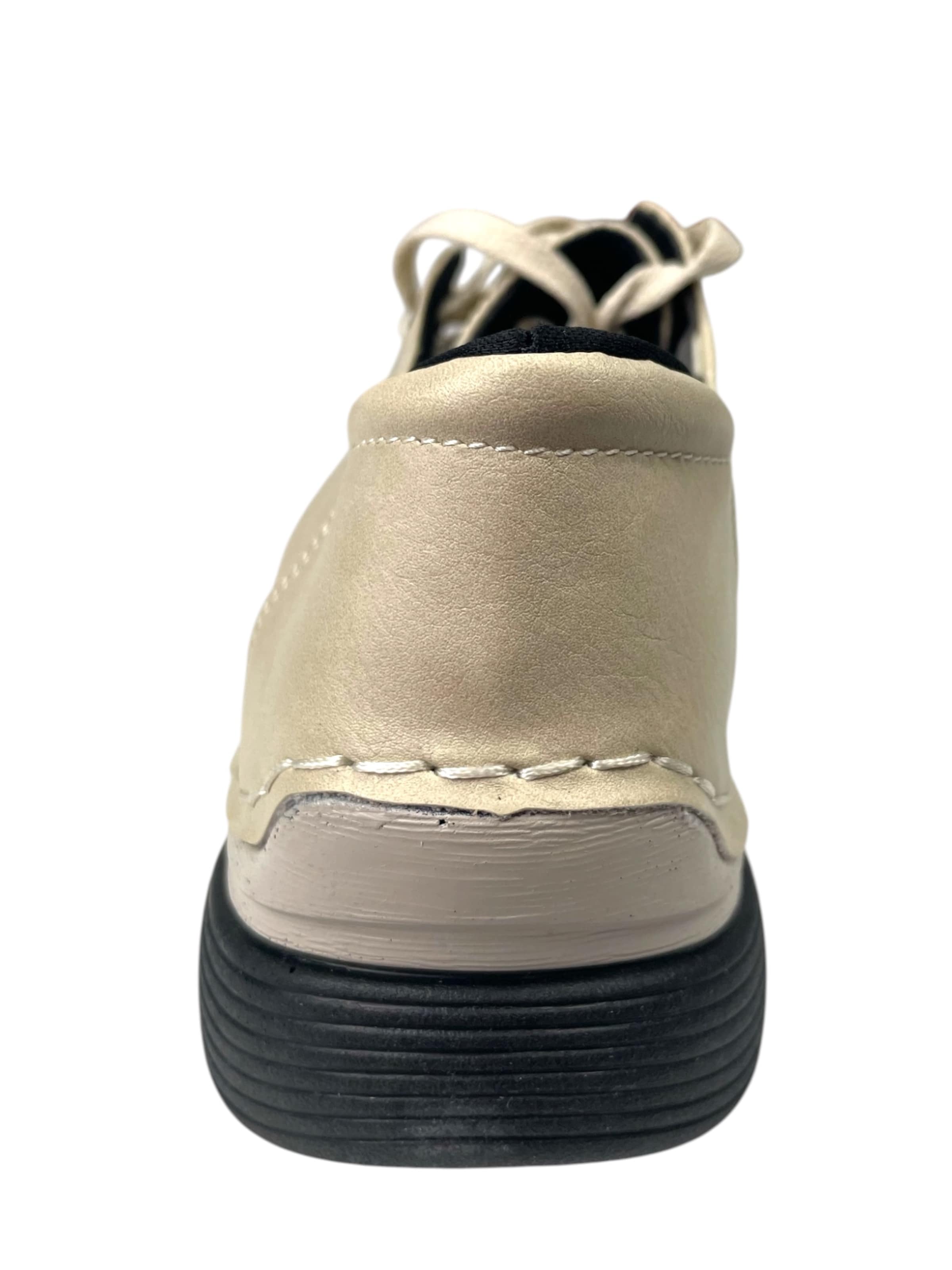 Chaussure à lacets Kumixi en beige