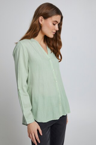 b.young Blouse in Green: front