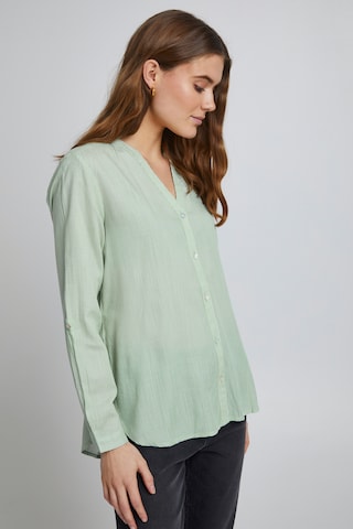 b.young Blouse in Groen: voorkant