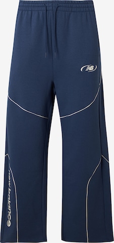 mėlyna new balance Plačios klešnės Kelnės: priekis
