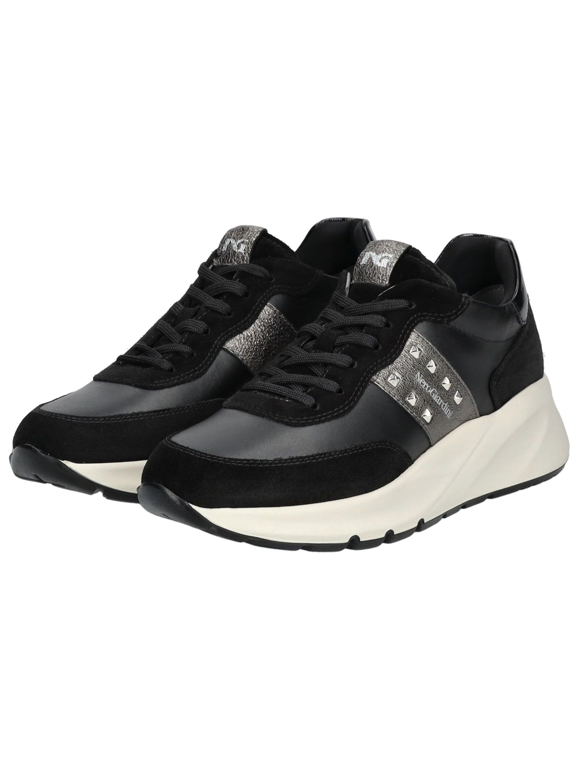 Nero Giardini Platform trainers in Black