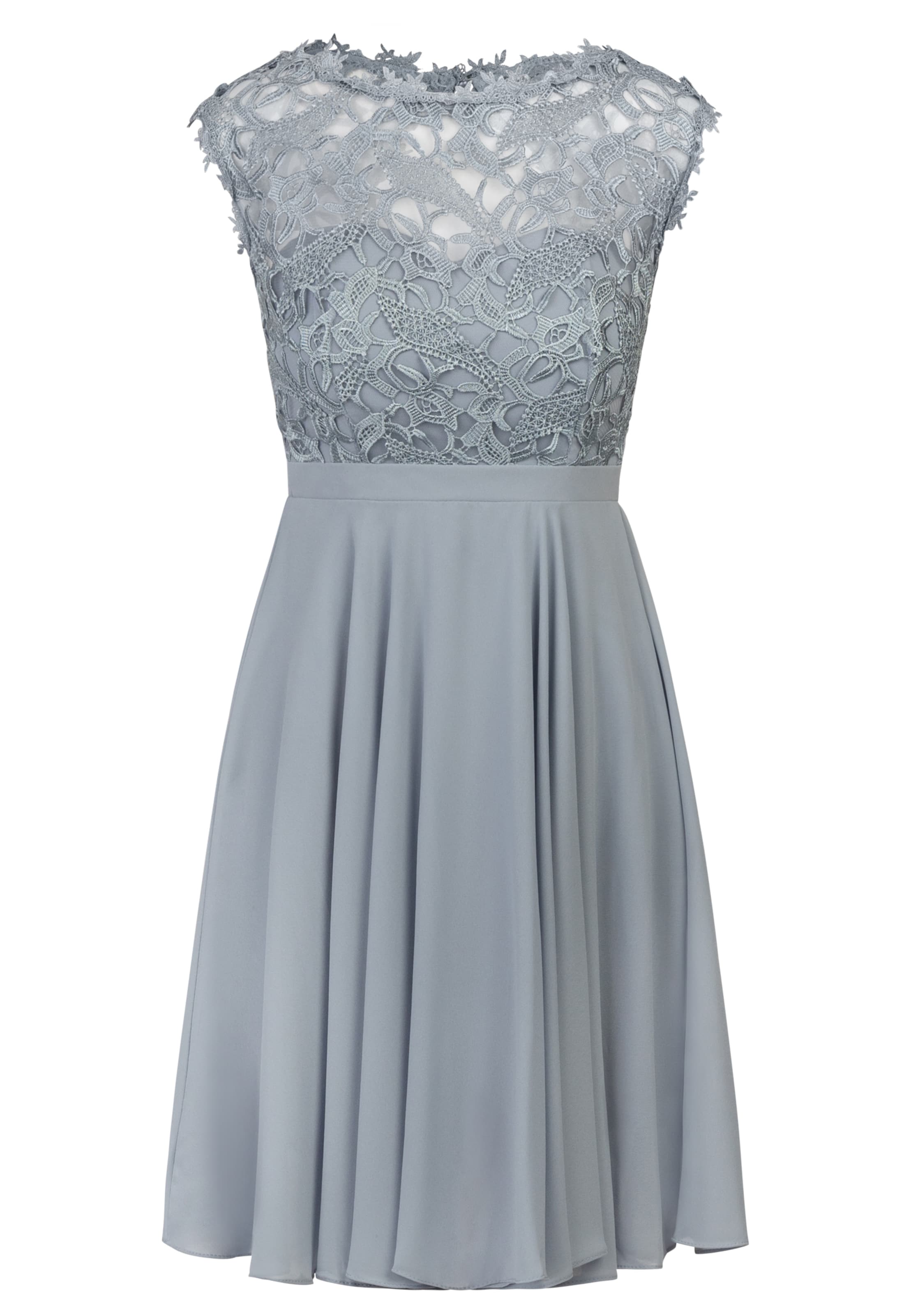 Kraimod Рокля за коктейл в синьо: отпред