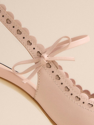 Escarpins à bride arrière 'Tabitha Simmons x Next Josephine' Next en rose