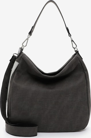 Borsa a sacco ' E&N Bonnie ' di Emily & Noah in grigio: frontale