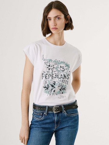 Pepe Jeans Póló - fehér: elől
