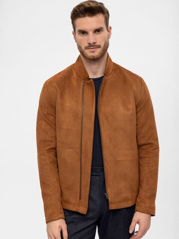 Antioch Between-season jacket in Brown: front