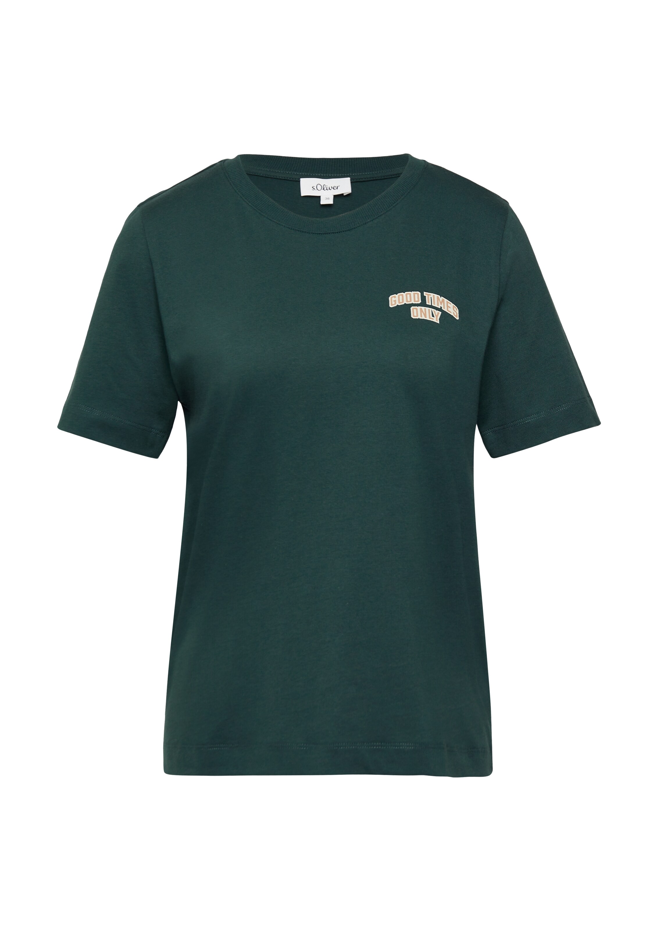 s.Oliver Футболка в Зеленый: спереди