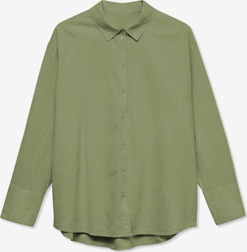 VERO MODA Blouse 'VMMARLEY' in Green: front