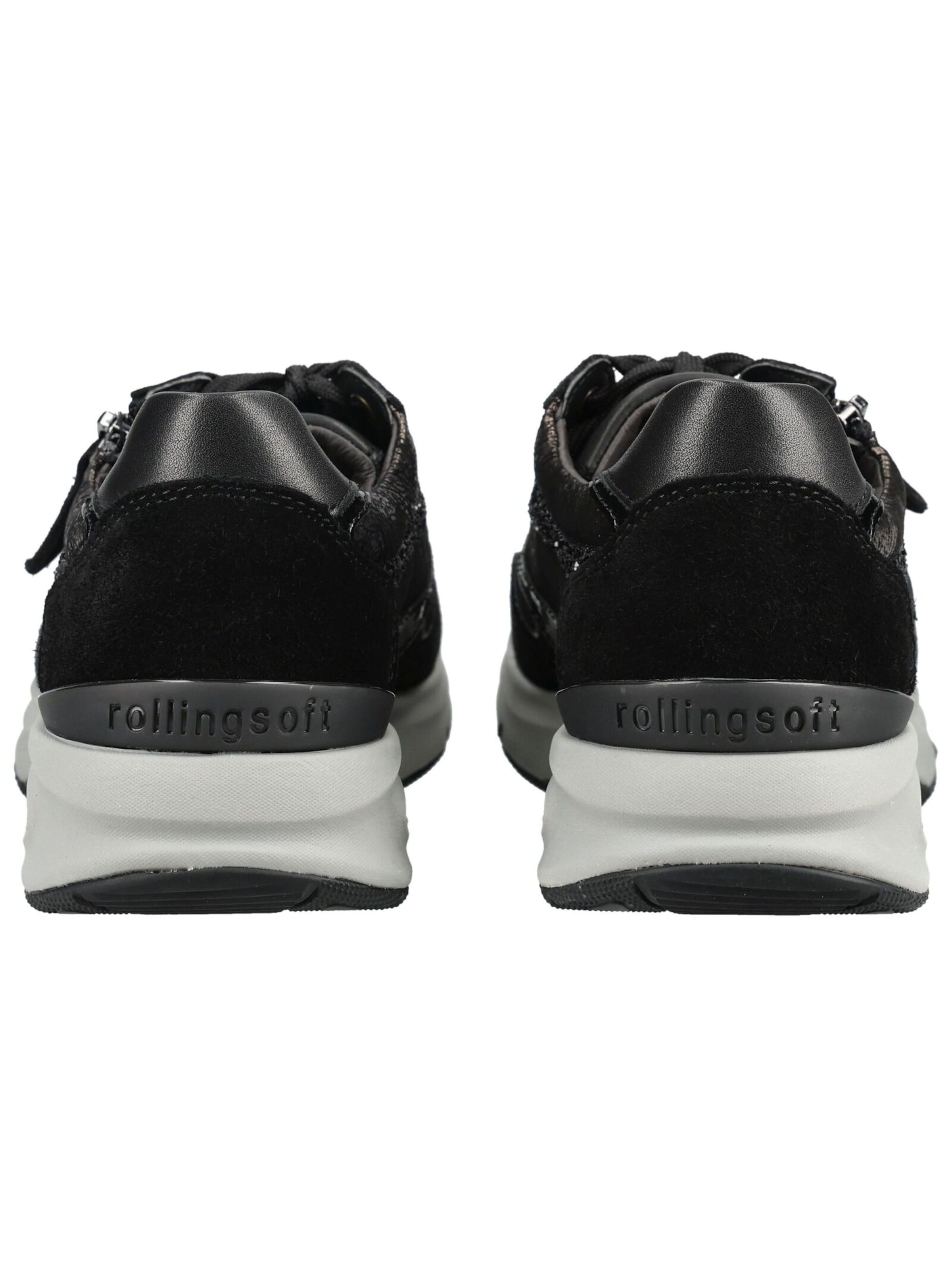 Baskets basses Rollingsoft en noir