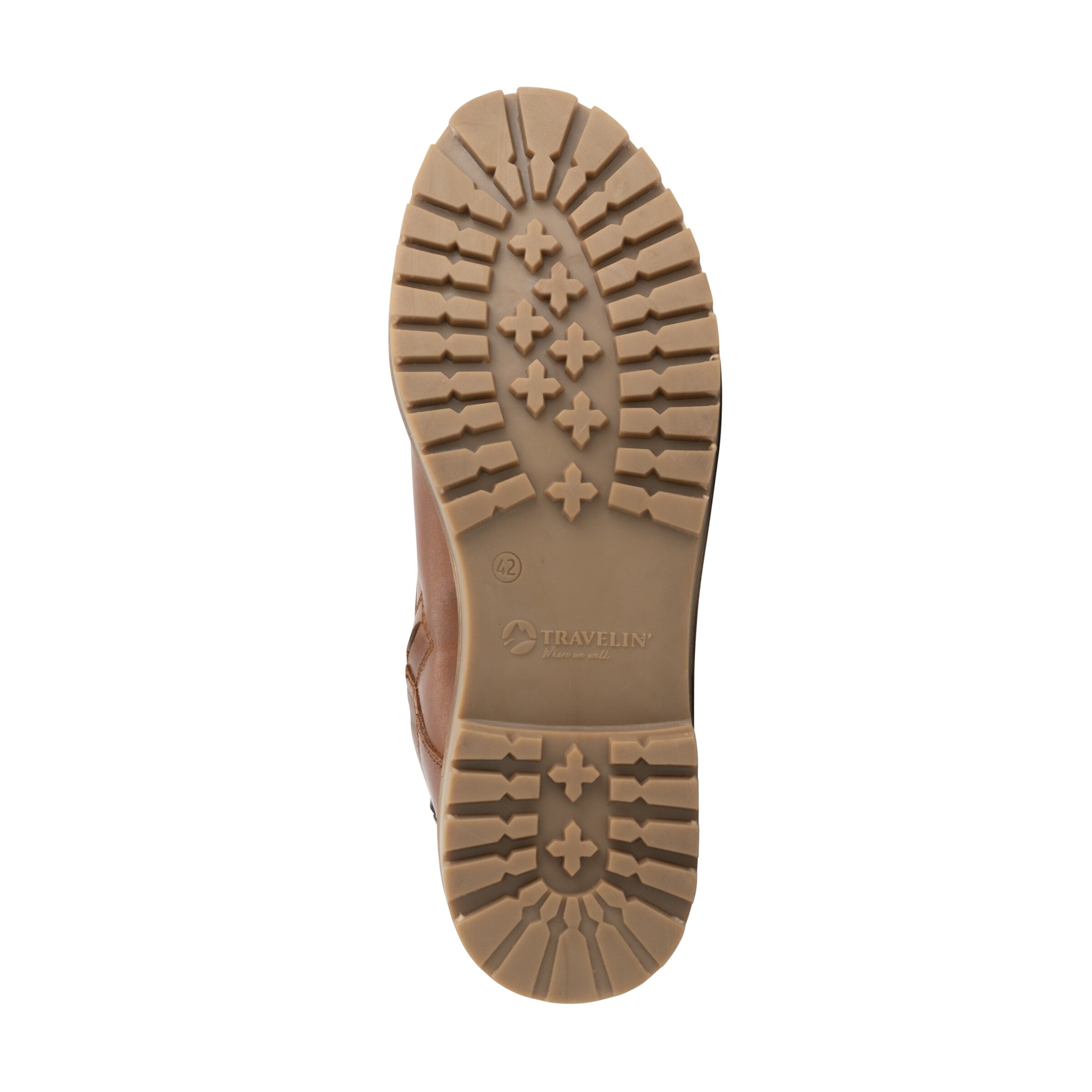 Travelin Veterlaarsjes 'Langstrand' in Bruin