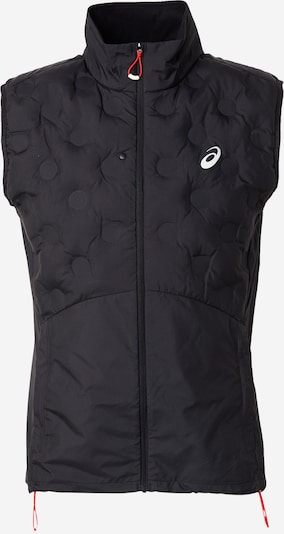 ASICS Sporta veste 'ROAD', krāsa - melns / balts, Preces skats