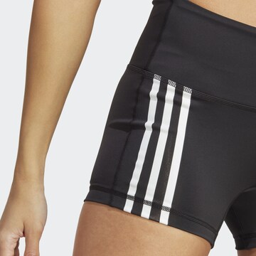Skinny Pantalon de sport ADIDAS PERFORMANCE en noir