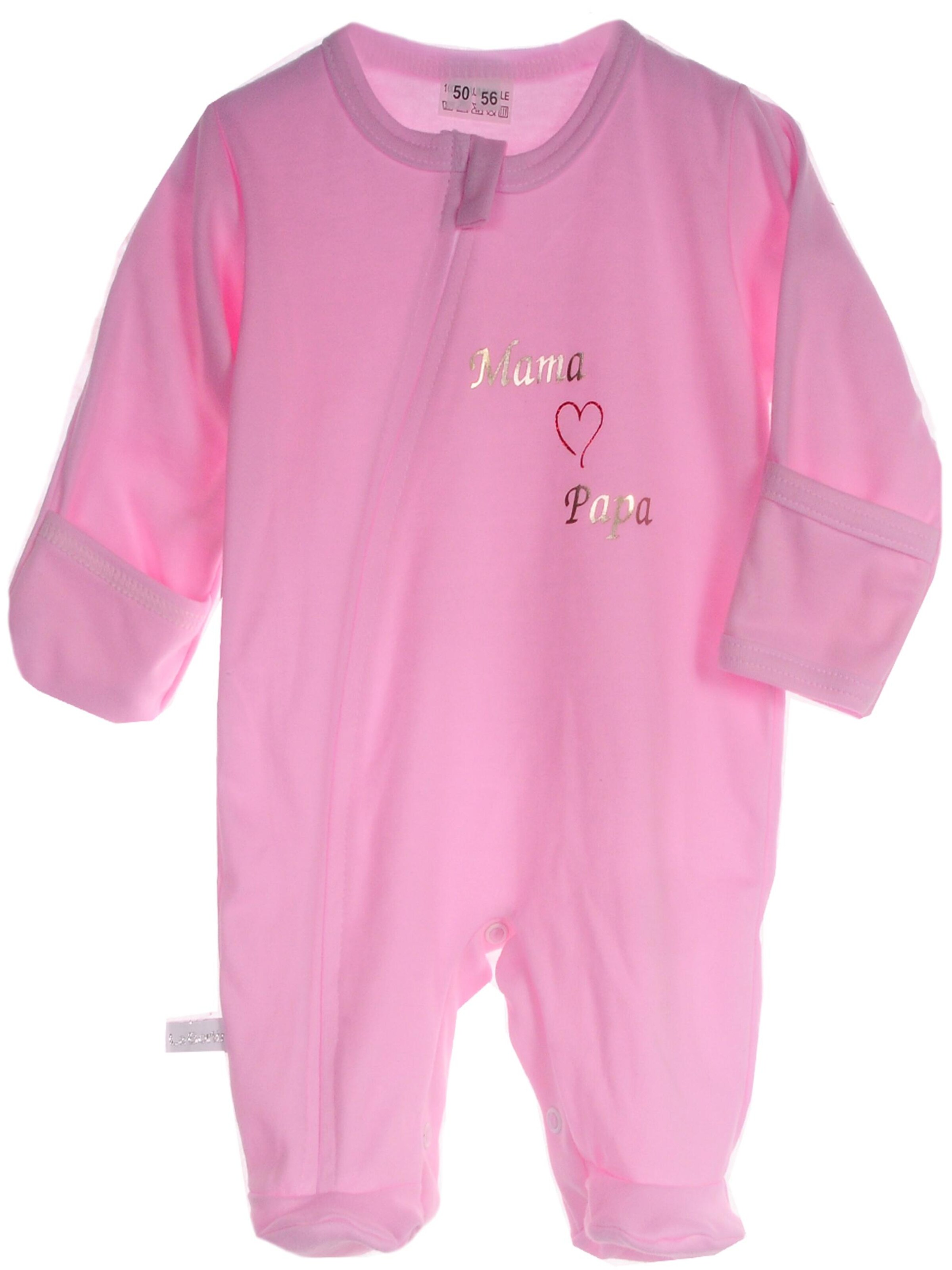 La Bortini Dungarees in Pink: front