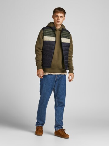 JACK & JONES Tréning póló - zöld