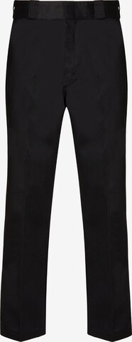 Pantaloni con piega frontale '874 Cropped' di DICKIES in nero: frontale