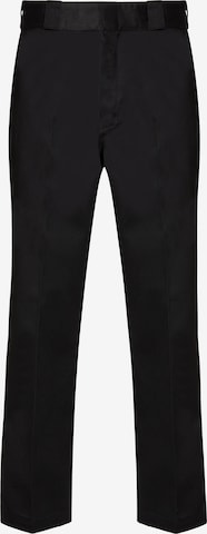DICKIES Regular Pantalon '874 Cropped' in Zwart: voorkant