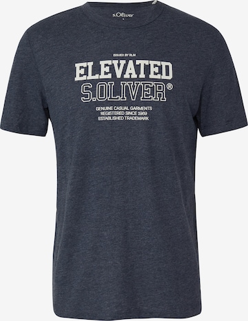 s.Oliver Shirt in Blue: front