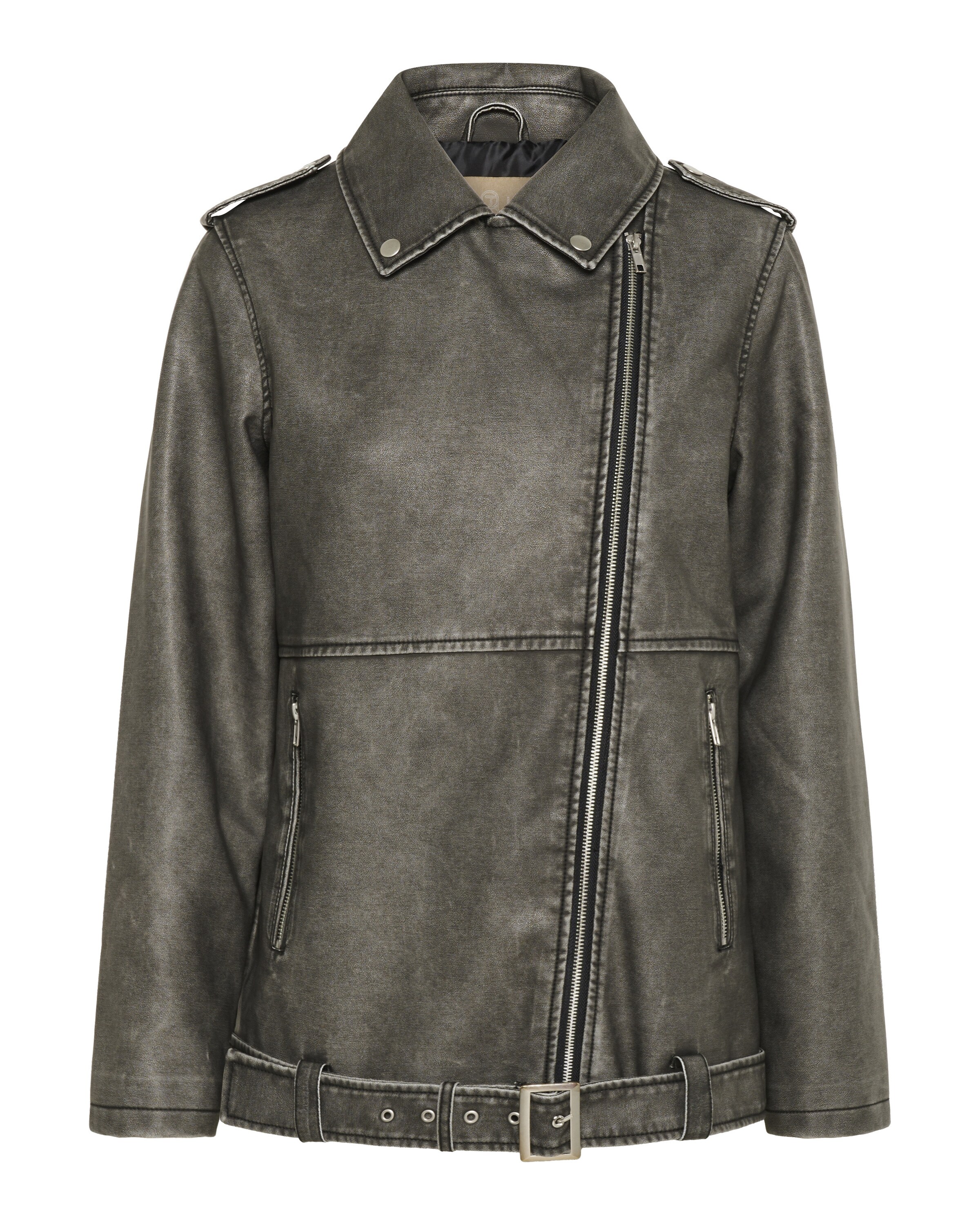 CULTURE Jacke  'CUdrew' in Schwarz: Vorderseite