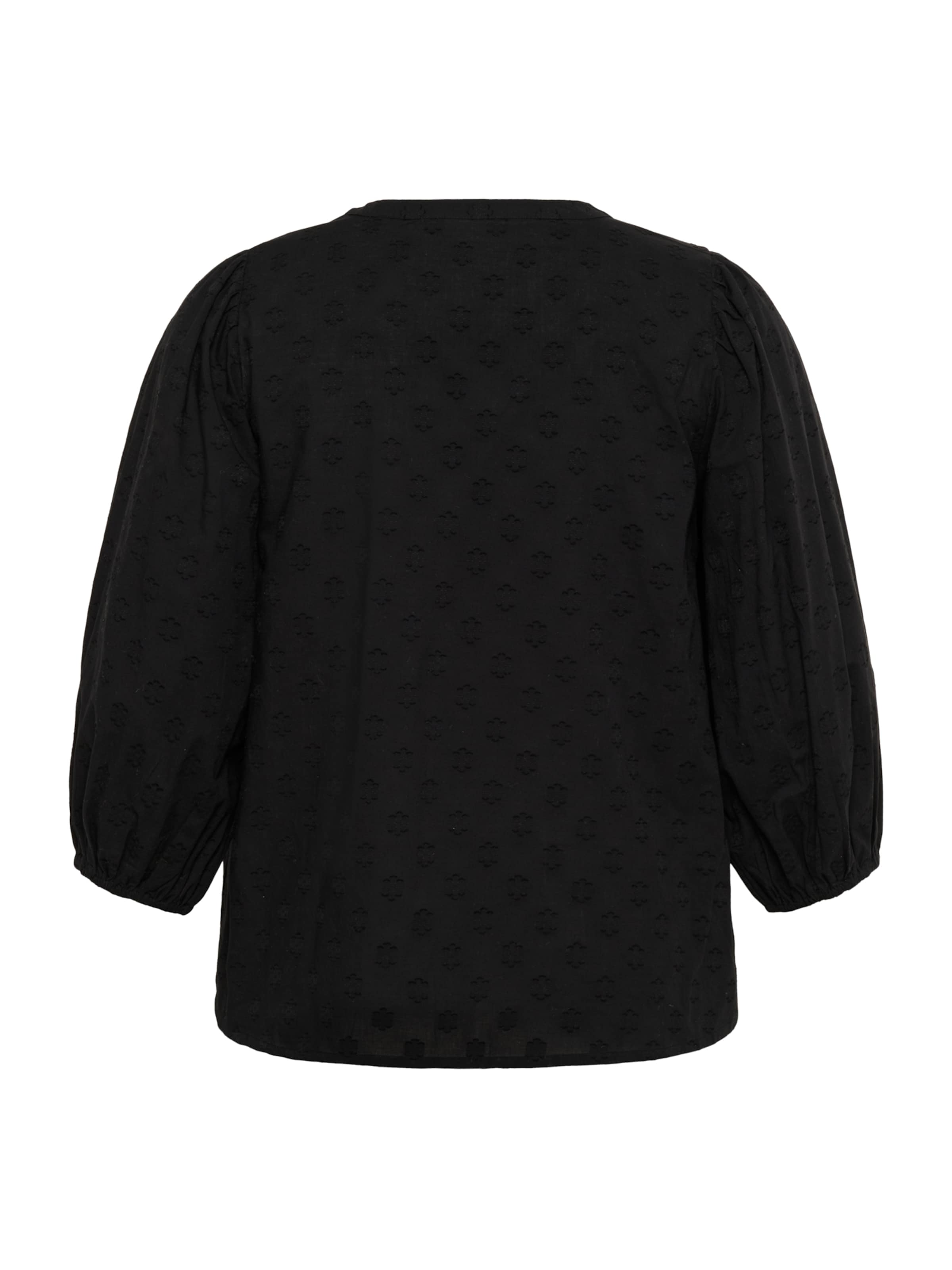 Chemisier 'KCloulou' KAFFE CURVE en noir