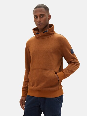 TOM TAILOR Sweatshirt i brun