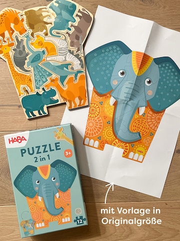HABA Spel ' 2 in 1 Elefantastisch! ' in Gemengde kleuren