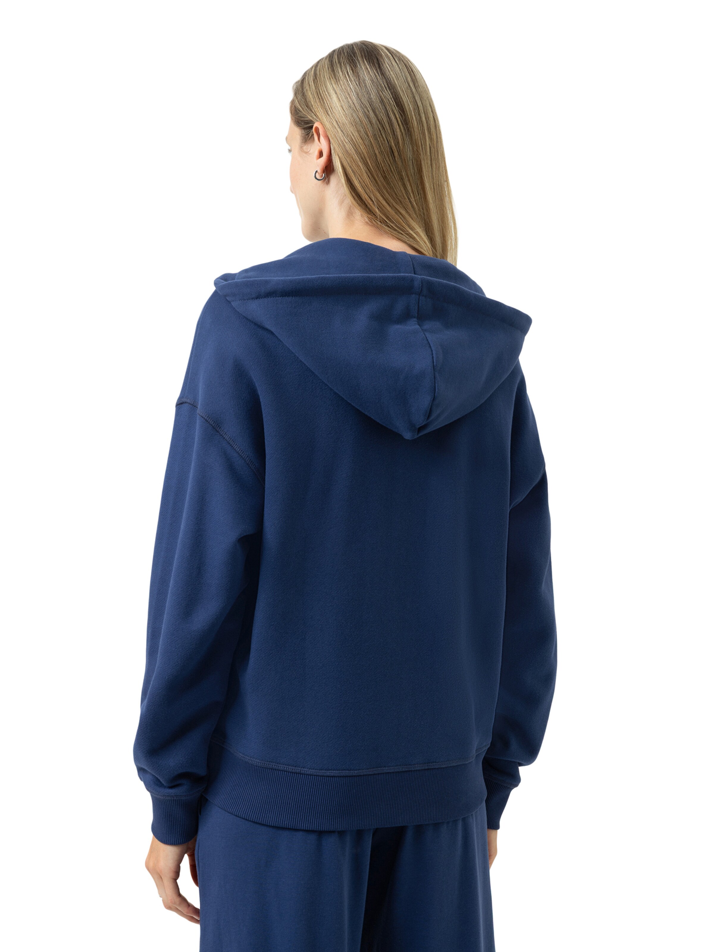 Mey Sweatjacke 'Mellow Cotton' in Blau