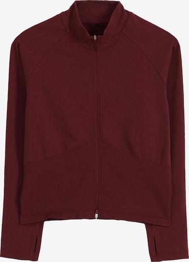 Aim'n Urheilullinen collegetakki koossa L värissä merlot, Tuotenäkymä
