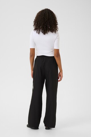 Kaffe Wide leg Pants 'KAVanessa' in Black