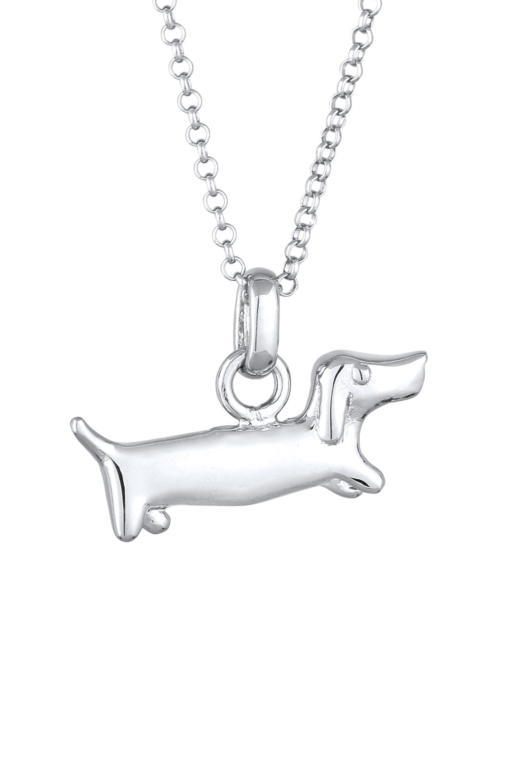 sidabrinė ELLI Grandinėlė 'Dackel': priekis