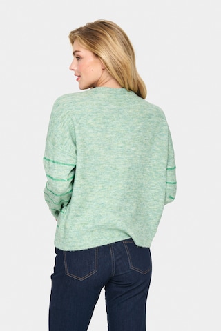 SAINT TROPEZ Pullover 'Zylvier' i grøn