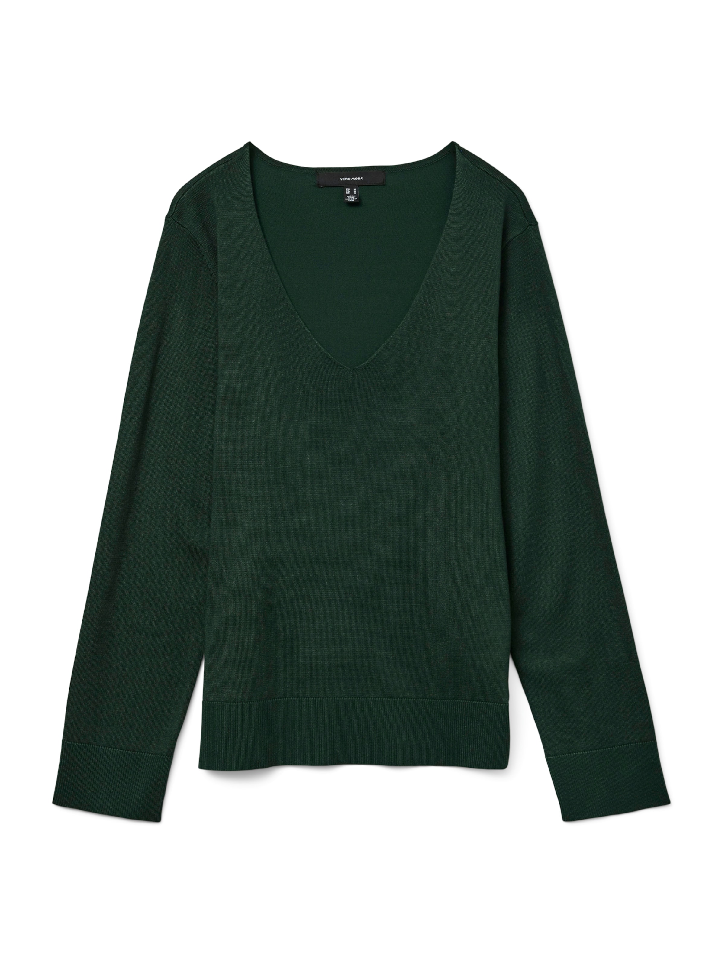 VERO MODA Sweater 'VMSILJE' in Green: front
