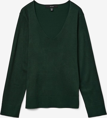 VERO MODA Свитер 'VMSILJE' в Зеленый: спереди
