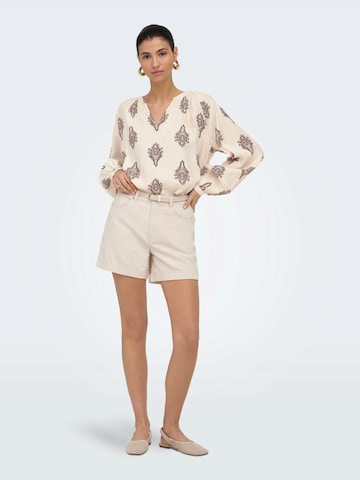 ONLY Regular Byxa i grå