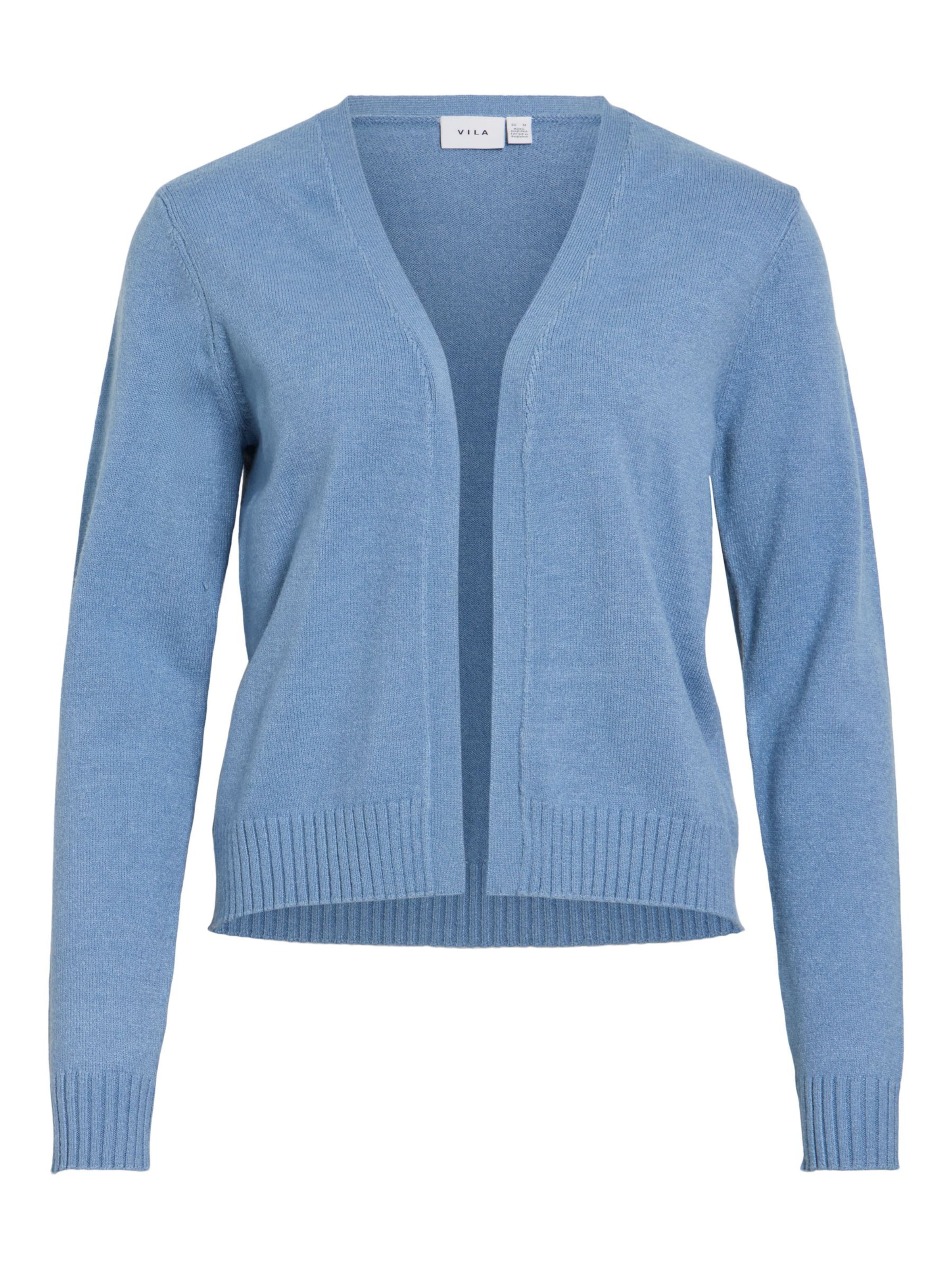 Cardigan VILA en bleu : devant
