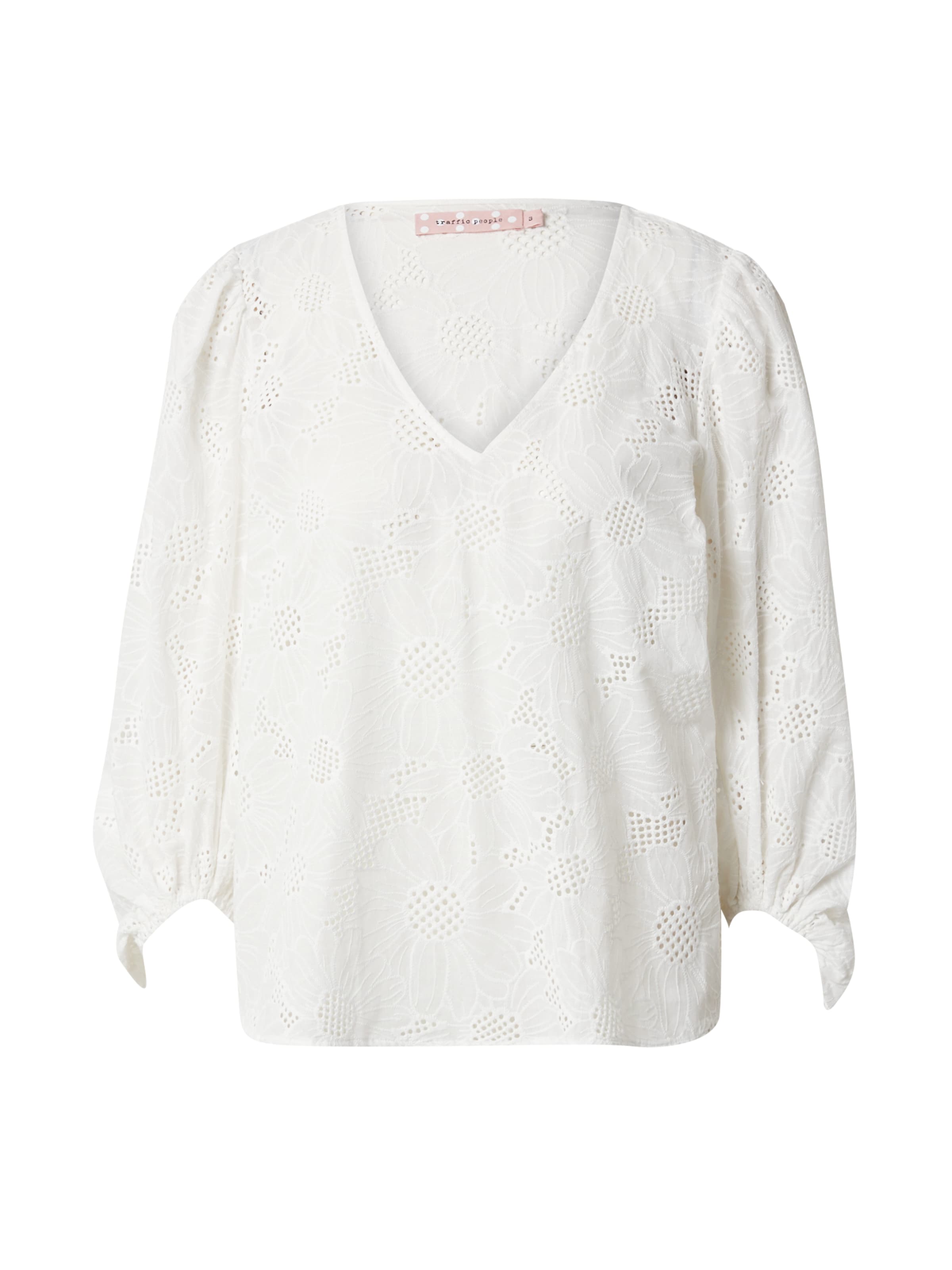 Traffic People Blouse 'Mollie' in White: front