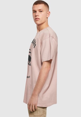 Merchcode T-Shirt 'Hamburg' in Pink
