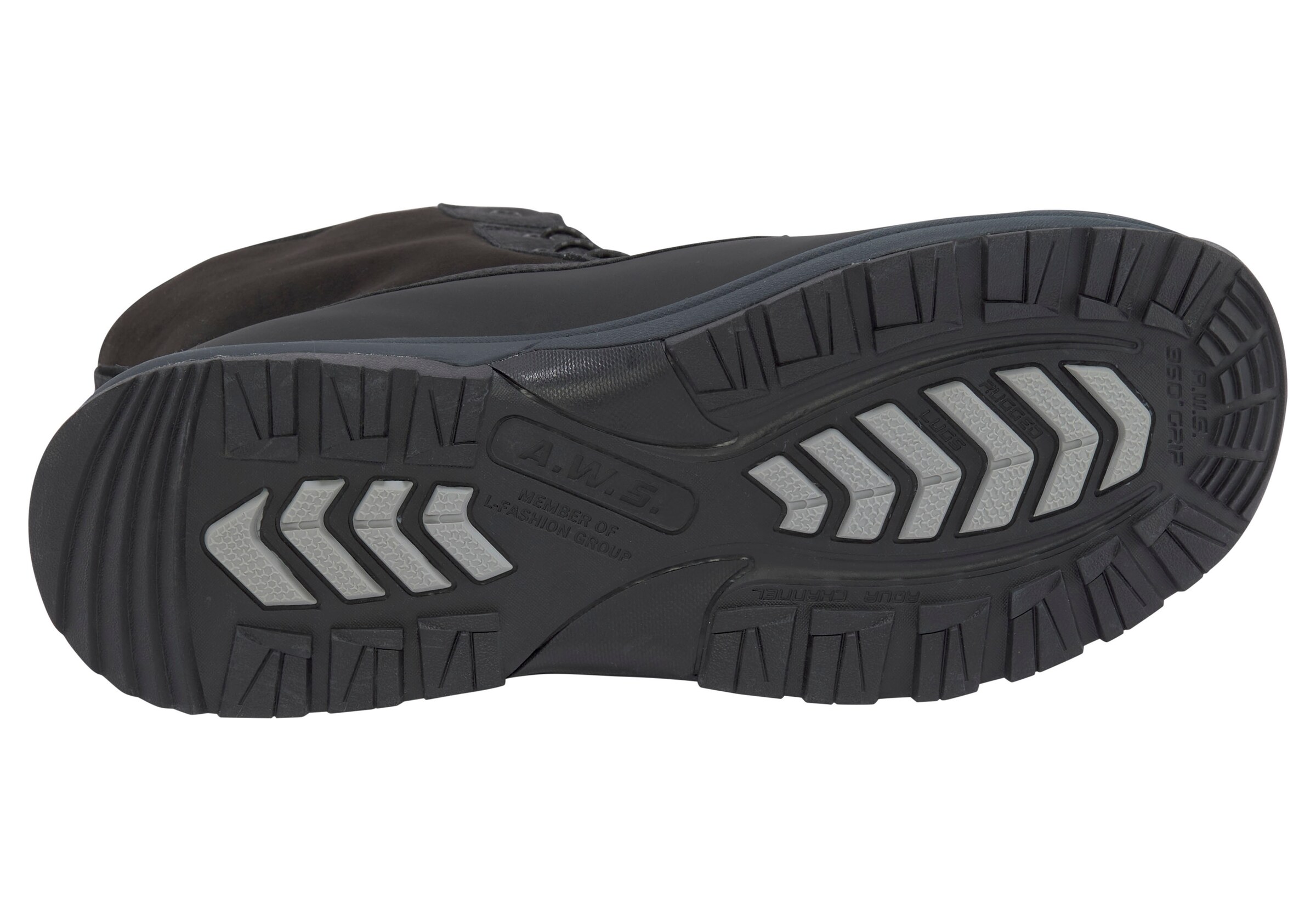 LUHTA Snöboots 'Tuttu' i svart