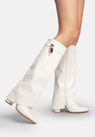 Stivale di Elara in bianco