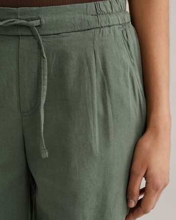 WE Fashion - regular Pantalón plisado en verde