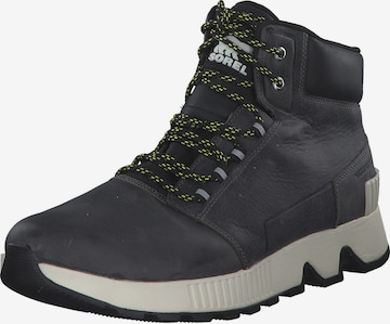 SOREL Lace-Up Boots 'Mac Hill' in Grey: front