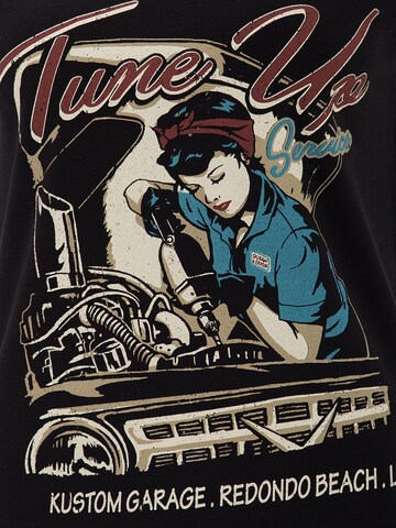 Queen Kerosin Shirt 'Tune Up' in Schwarz