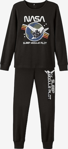 NAME IT Pajamas 'Julius' in Black: front